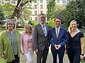 Foto der Mitglieder des Landesvorstandes mit dem hessischen Justizminister Nahaufnahme