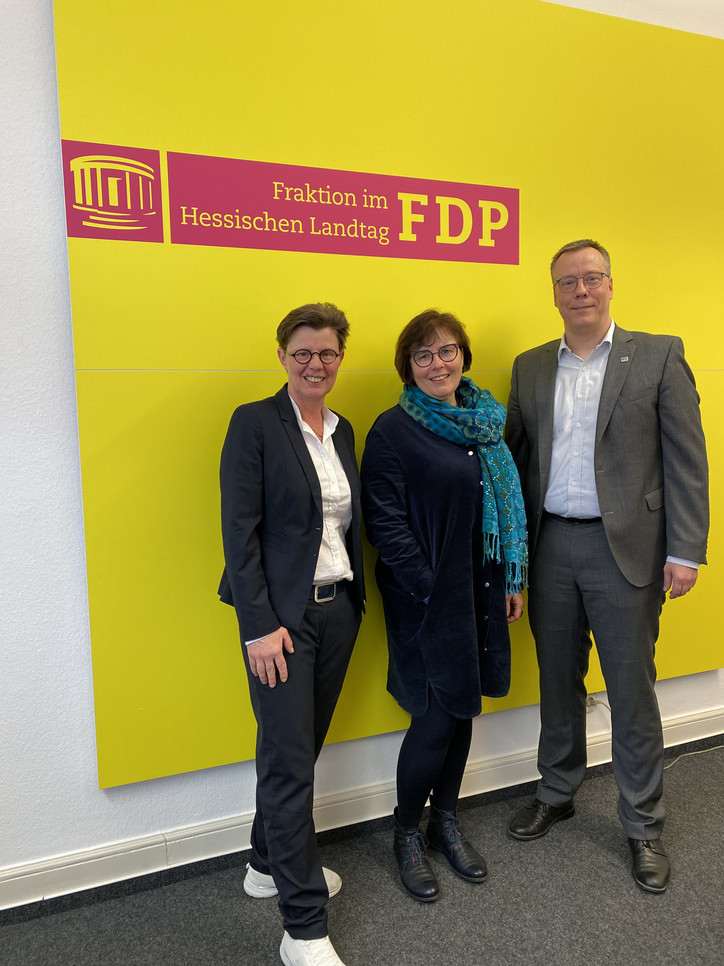 Besuch des Landesvorstandes bei der FDP Landtagsfraktion